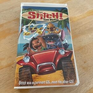 Vintage VHS 2003 Lilo and Stitch Movie